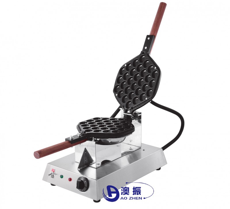 Electric Bubble Waffle Maker (Non-Stick Plate)